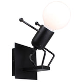 Modern Creative LED Wall Lamps Bedroom Bedside Lamp Nordic Iron Corridor Stairs Bar Restaurant Wall Light Child Room Decoration