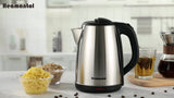 Electric Kettle, 1.8L Hot Water Boiler, Hot Water Kettle With Auto Shut-Off&Boil-Dry Protection, Stainless Steel Interior Electric Tea Kettle Pot, Teapot Boiler For Fast Boiling Coffee, Tea Maker, Drinks, Instant Water Heater