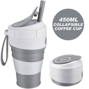 450ml Multifunctional folding coffee cup