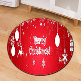 Home Anti-slip Round Floor Mat Living Room Coffee Table Bedroom Carpet