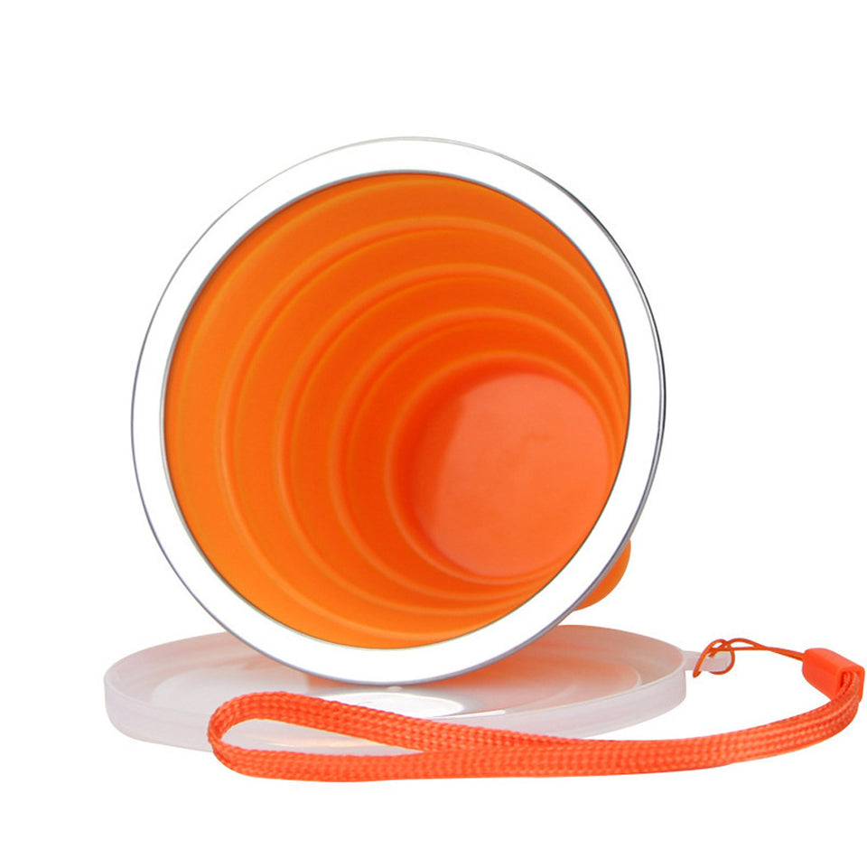 Silicone coffee cup