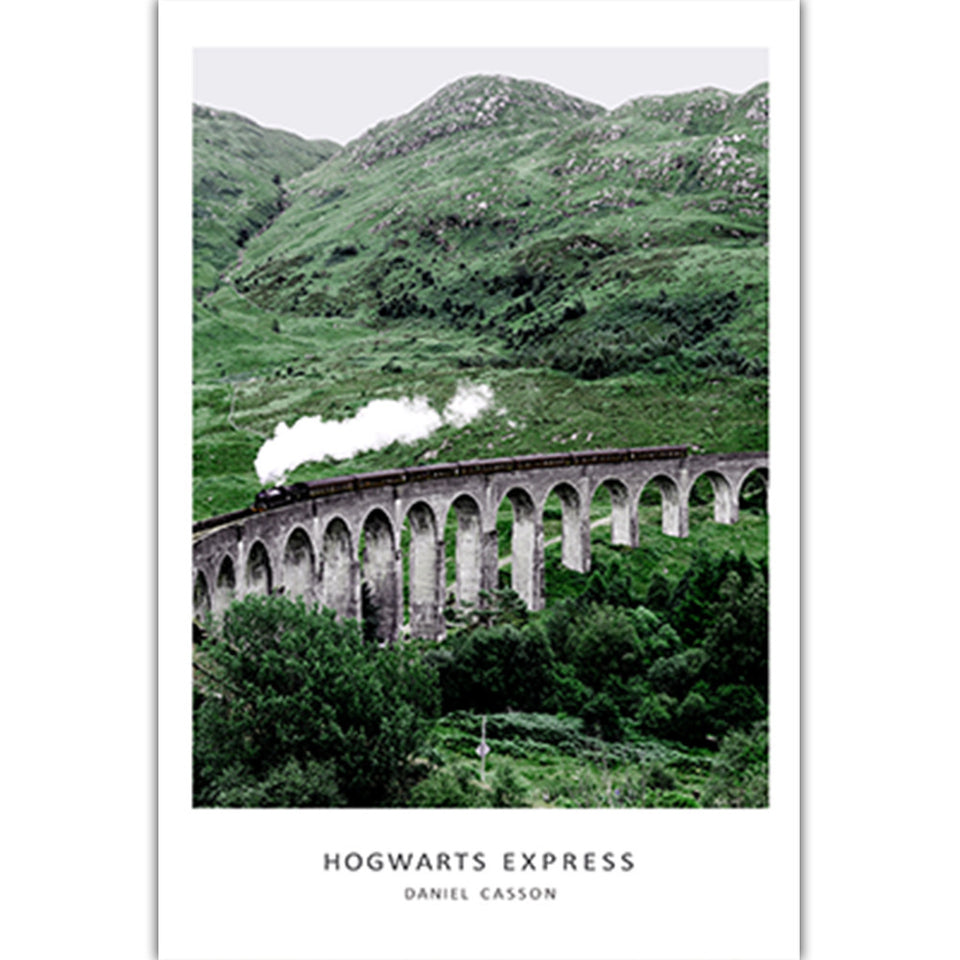 AliExpress hot sale Nordic landscape combination hanging painting ins style boat lake restaurant bedroom living room canvas painting