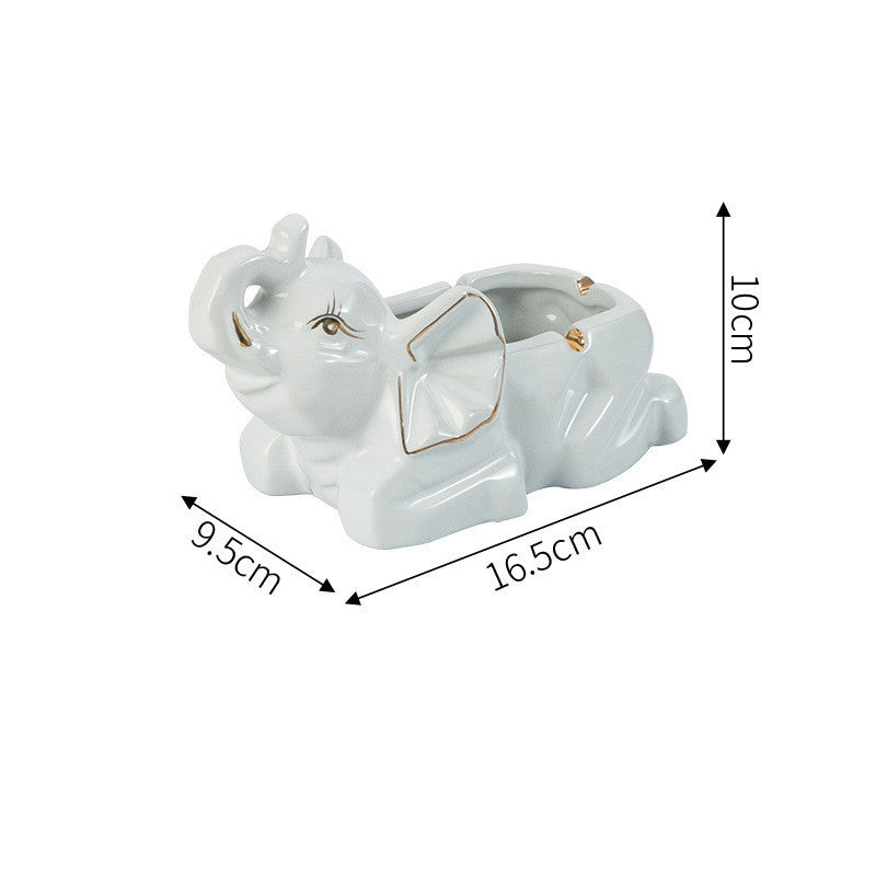 Fashion Creative Coffee Table Decoration Ornaments Deer Ceramics
