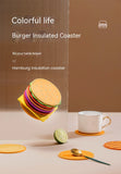 Household Restaurant Waterproof Oil-proof Thickening Cup Heat Insulation Coaster Suit