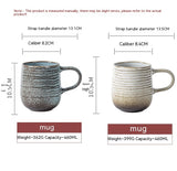 Retro Minority Mark Ceramic Coffee Cup
