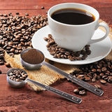 Stainless steel thickened coffee spoon