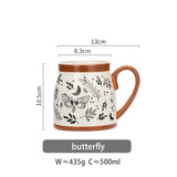 Mug Large Capacity Ceramic Cup Home Coffee Female Breakfast
