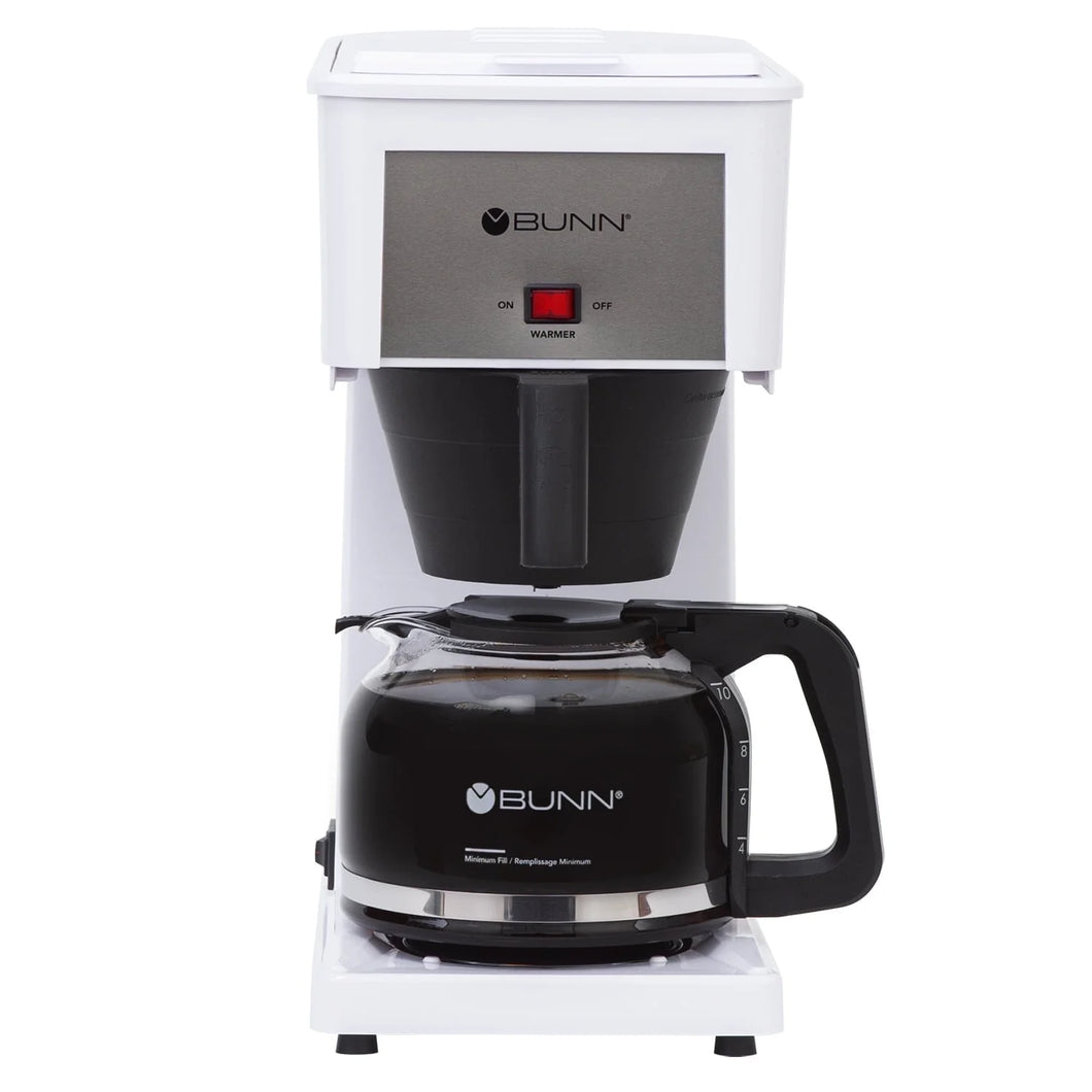 GRW Speed Brew Classic 10-Cup Coffee Maker, White, 38300.0060