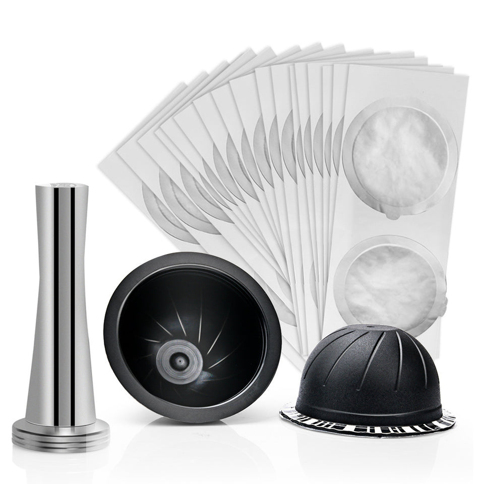 Coffee capsule shell espresso hemispherical