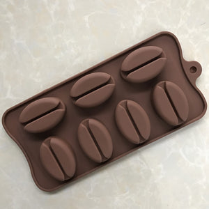Coffee Bean Silicone Chocolate Mould