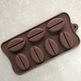 Coffee Bean Silicone Chocolate Mould