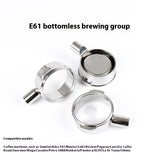 Coffee Bottomless Handle Accessories 304 Stainless Steel Monolever Head