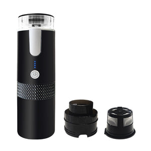 Capsule Coffee Machine Wireless Heating Portable Italian Automatic Concentrated Capsule Ground Coffee Three-in-one