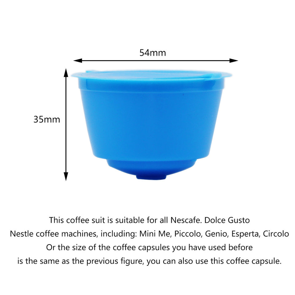 Filter coffee cup capsule shell