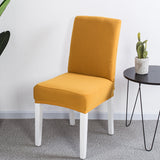 Solid color elastic one-piece chair cover restaurant hotel hotel custom cover cover household conference universal chair cover stool
