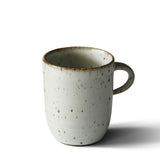 Handmade stoneware coffee cup set