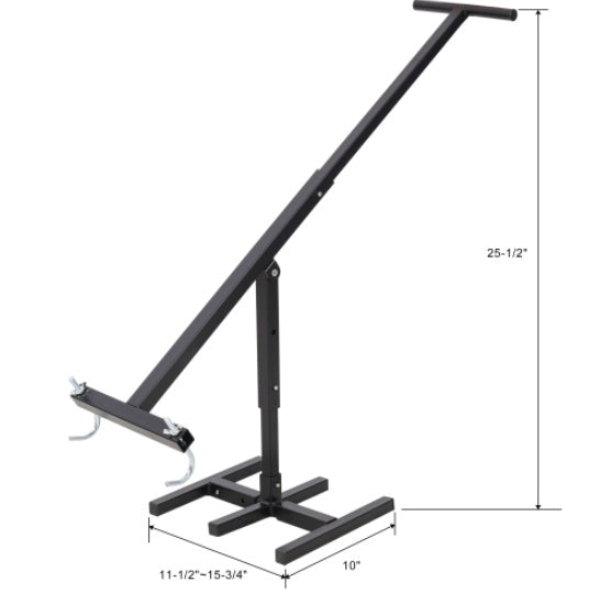 Bin Compactor, Trash For Kitchen, Garden, Restaurant, Office  Touchless Trash Can Compactor, Portable Waste Recycling Hand Tool, Manual Trash Squasher With Adjustable Handle. Max For 170 Gallon Bin.