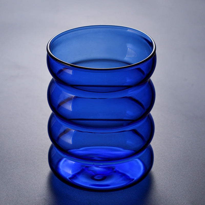 Coffee Milk Stained Glass Home Daily Juice Cup