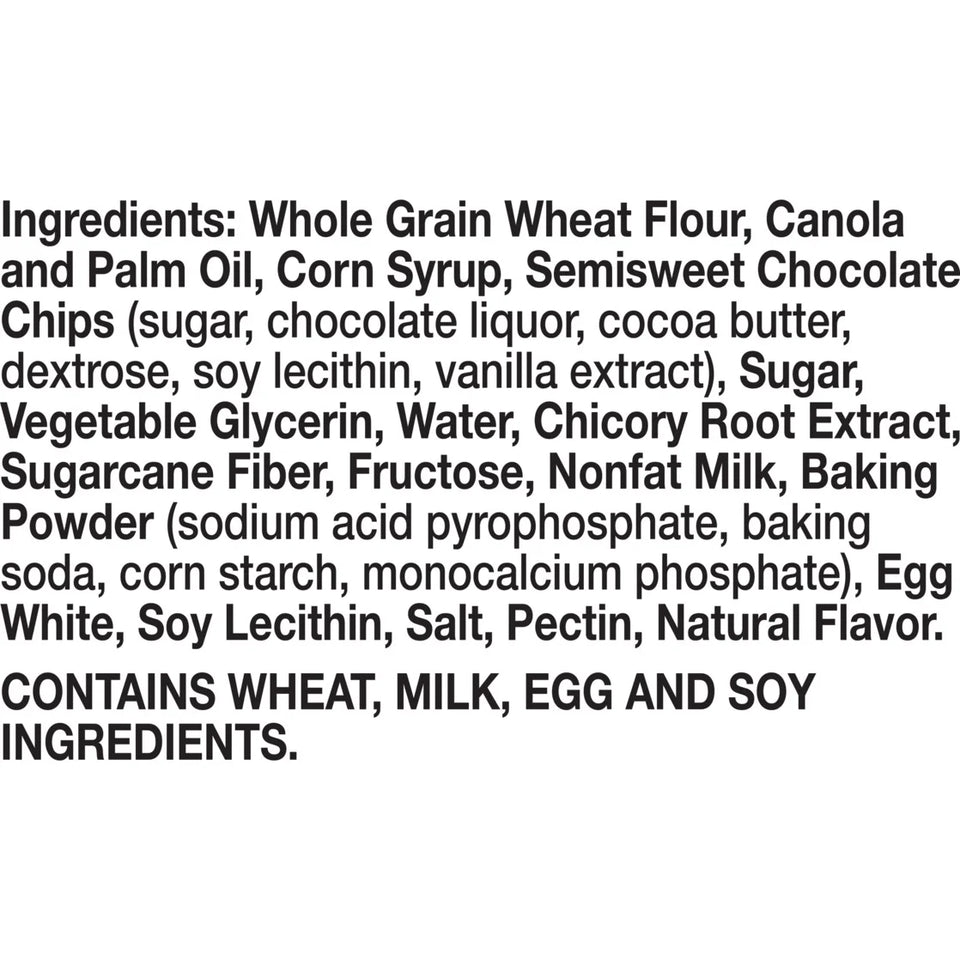 Soft Baked Muffin Bars, Chocolate Chip, Snack Bars, 10 Bars, 12.4 Oz