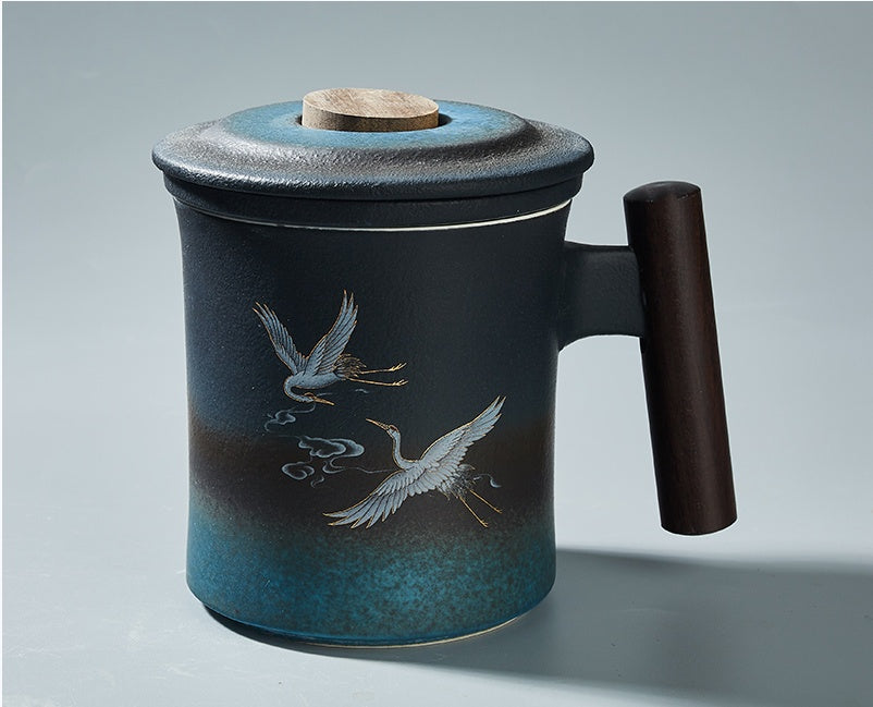 Ceramic Water Cup Couple Mug Home Coffee Creative Personality Trend Tea Set