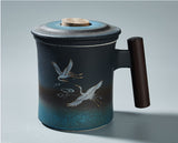 Ceramic Water Cup Couple Mug Home Coffee Creative Personality Trend Tea Set