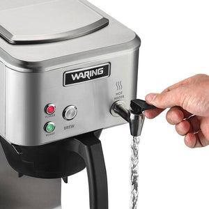 Silver 62-Cup Thermal Coffee Brewer