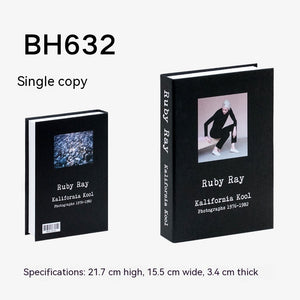 Fake Book Artificial Book Decoration Model Room Internet Coffee Study Desktop Decoration