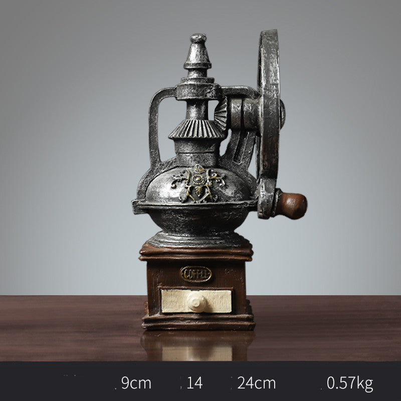 Retro Small Ornaments Phonograph Home Living Room European Style Clothing Coffee Shop Decorations