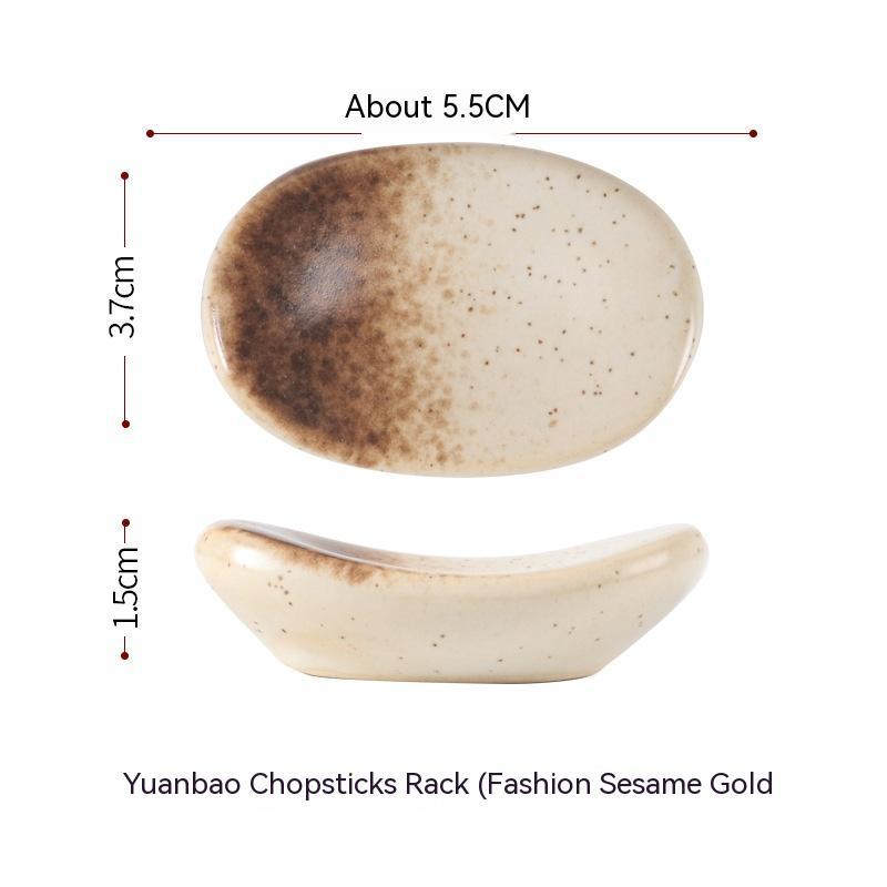 Chopsticks Shelf Ceramic Hotel Table Setting Chopsticks Holding Shelf Chopstick Rest Household Restaurant