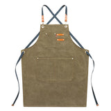 Denim Thick Canvas Apron Milk Tea And Coffee Cake Shop Baking Hairdressing Manicure Chinese Restaurant Overalls