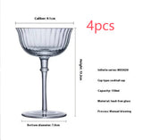 American Cold Ice Latte Coffee Cup Bar Cocktail Household Glass
