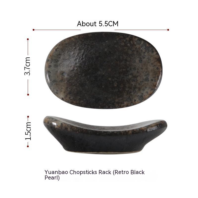 Chopsticks Shelf Ceramic Hotel Table Setting Chopsticks Holding Shelf Chopstick Rest Household Restaurant