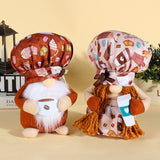 Coffee Cup Rudolph Doll Decoration Arrangement Ornament