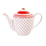 European Style Striped Dot Ceramic Coffee Cup And Saucer Set Home Afternoon Tea