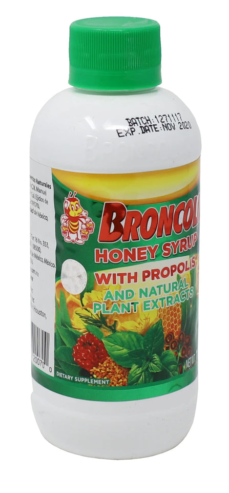 (6 Pack)  Honey Syrup with Propolis, Dietary Supplement Cough Syrup, 11.4 Oz