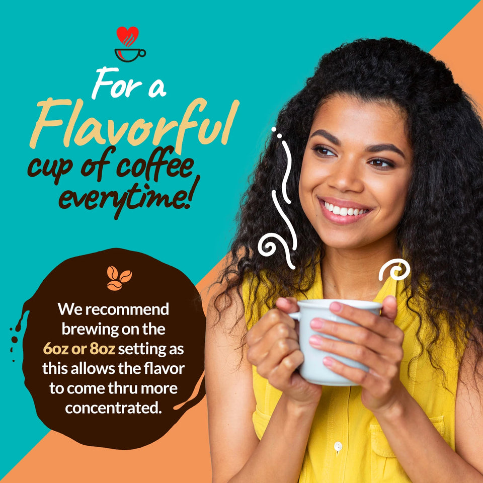 Flavor Lovers Coffee Variety Sampler Pack, 24 Count, Single Serve Flavored Coffee Pods Compatible with Keurig K-Cup Brewers