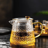 Household Hammer Pattern Electric Ceramic Stove Filter Tea Brewing Pot
