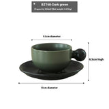 European Luxury Ceramic Coffee Set