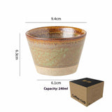 Ceramic Coffee Cup Nordic Retro