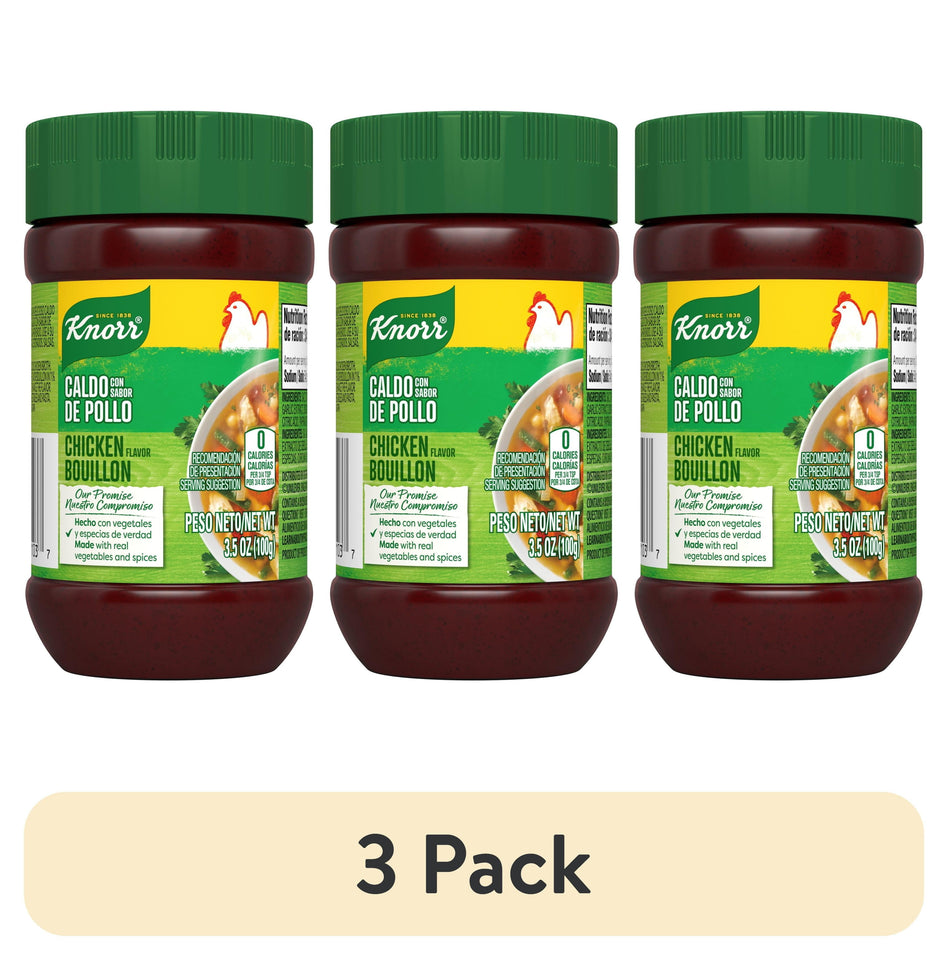 Granulated Chicken Flavor Bouillon Ground, 3.5 Oz Jar