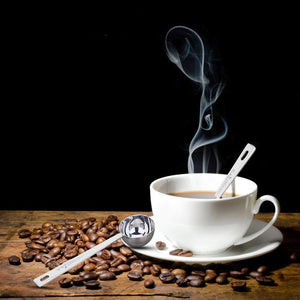 Stainless steel thickened coffee spoon