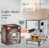 Italian-style Coffee Machine With Milk Froth 19Bar Semi-automatic