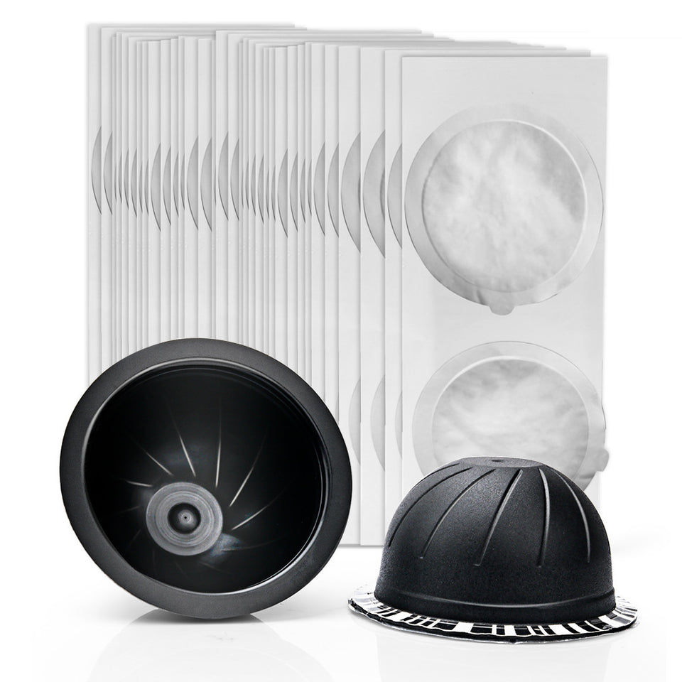 Coffee capsule shell espresso hemispherical