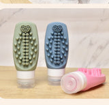 Silicone Travel Sub-bottle Multifunctional Massage Bottle Portable Bottle