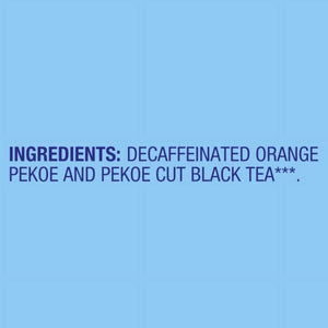 Family Sized Iced Unsweetened Black Tea, Decaffeinated, Tea Bags 24 Count Box