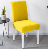 Solid color elastic one-piece chair cover restaurant hotel hotel custom cover cover household conference universal chair cover stool