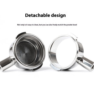 Coffee Bottomless Handle Accessories 304 Stainless Steel Monolever Head