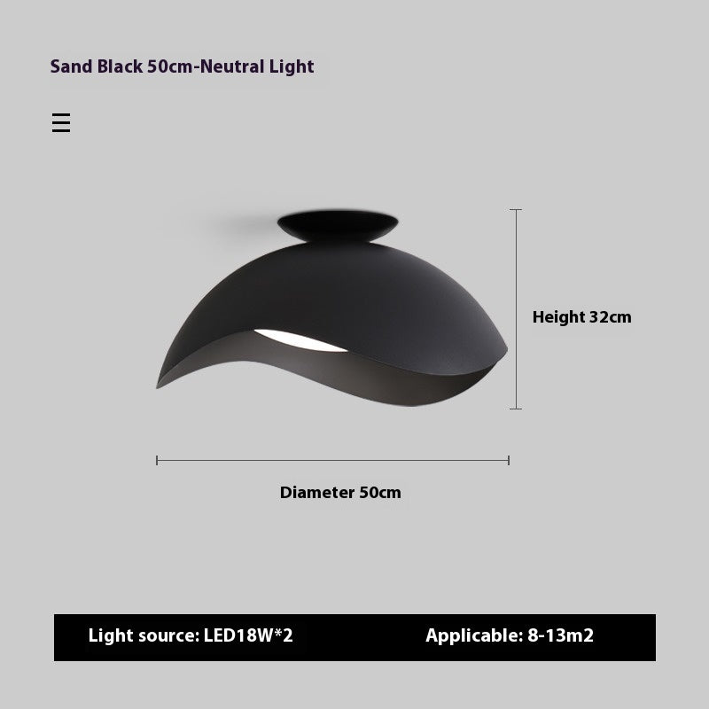 Nordic Restaurant Chandelier Post-modern Creative Wood Grain UFO Island Table Lamp