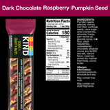 Seeds Fruit & Nuts Snack Bar, Dark Chocolate Raspberry Pumpkin Seed, Gluten Free, 6 Count Box ( 3 Box )
