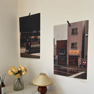 Photography Coffee Shop Combination Wall Decoration Painting
